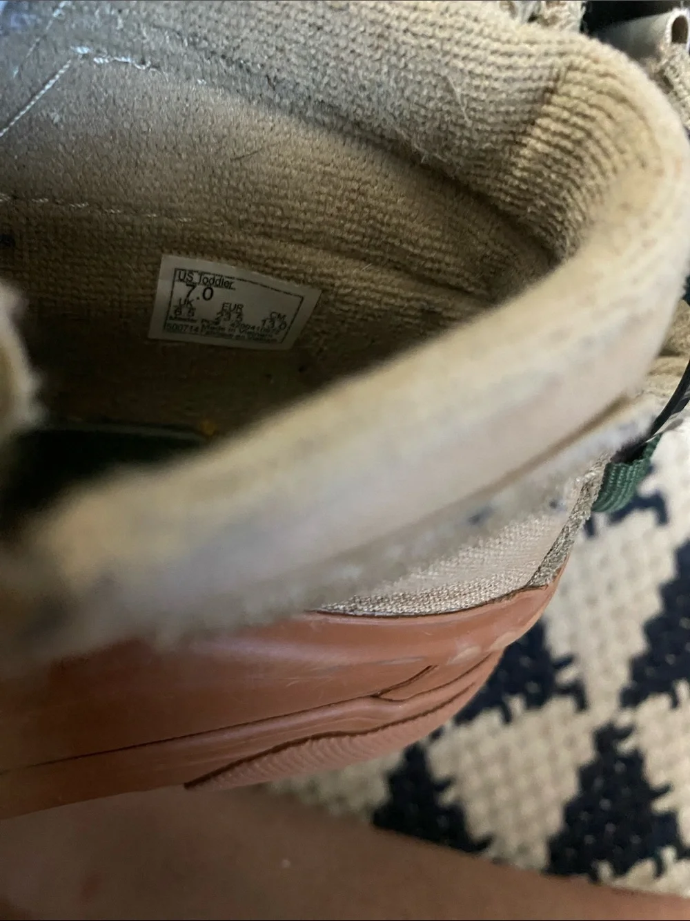 Vans Toddler Slip On Hi Terrain V Shoe
